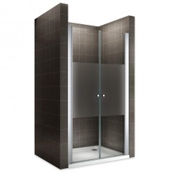 Porte de douche verre transparent