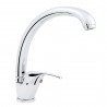 Robinet mitigeur cuisine bec haut