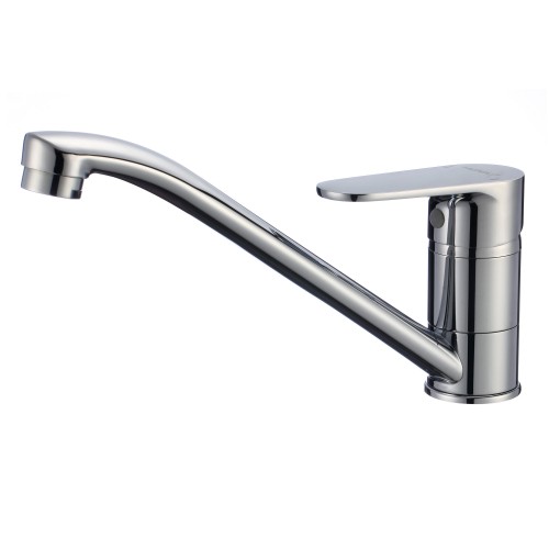 ALGEO SQUARE Mitigeur bain-lavabo-douche bec pivotant extra-long