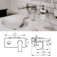 mitigeur encastrable salle de bain 18 cm