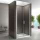 KAYA Porte de douche 180 transparent