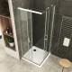 LANA+ porte douche coulissante 180 cm transparente