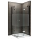 Cabine douche semi-opaque