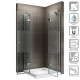 Cabine douche semi-opaque