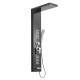 LULY Colonne douche noir anthracite