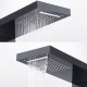 LULY Colonne douche noir anthracite