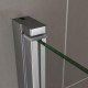 KIMI Porte de douche 190 cm largeur réglable