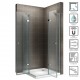 Cabine douche verre opaque