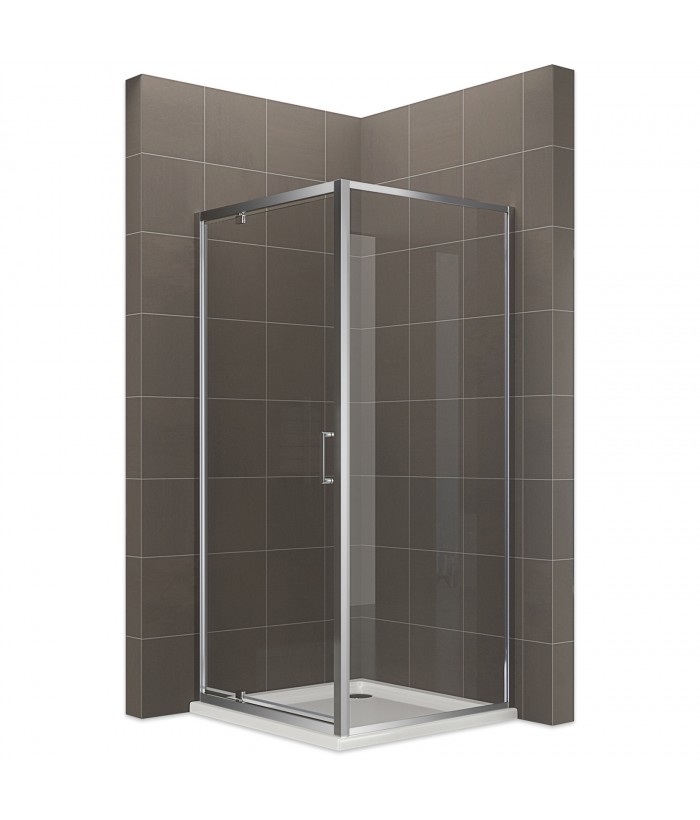 IBEA Cabine de douche porte pivotante