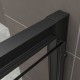 Profilé de douche noir largeur réglable