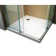 ATEMIS Cabine de douche coulissante verre 8 mm