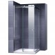 ATEMIS Cabine de douche coulissante verre 8 mm