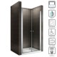 cabine de douche verre transparent