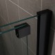 NAPOLIBLACK Paroi de douche Italienne coulissante