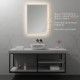 FRAME Miroir LED salle de bain antibuée 70 x 100 cm