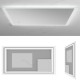 FRAME Miroir LED salle de bain antibuée 70 x 140 cm