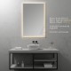 FRAME Miroir LED salle de bain antibuée 80 x 120 cm