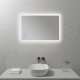 MELLOW Miroir LED antibuée 50 x 70