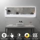 MELLOW Miroir LED antibuée 60 x 180