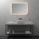 MELLOW Miroir LED antibuée 70 x 100