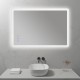 MELLOW Miroir LED antibuée 70 x 100