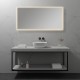 MELLOW Miroir LED antibuée 70 x 140