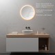 RADIUS miroir LED salle de bain anti-buée Ø 60 cm