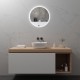 RADIUS miroir LED salle de bain anti-buée Ø 60 cm