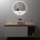 RADIUS miroir LED salle de bain anti-buée Ø 80 cm