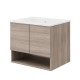OSLO Meuble avec vasque encastrée 60 cm