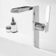 CEZIO XL Robinet haut bec cascade chrome brillant