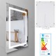 OBLONG Miroir lumineux LED salle de bain