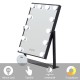 BULB LITTLE Miroir LED maquillage pied Noir