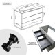 OIKOS Meuble vasque salle de bain 100 cm