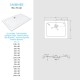 Shimmer 70x90 receveur de douche
