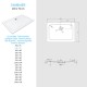 Shimmer 70x100 receveur de douche