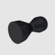MAYA BLACK H 190 cm transparent