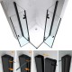 DK99 BLACK H 190 cm transparent