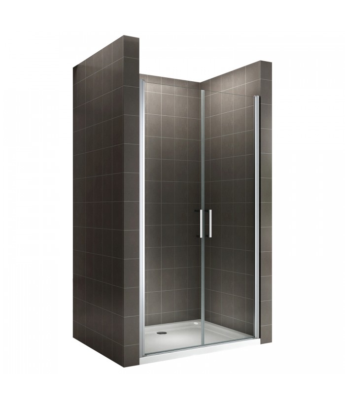 KAYA porte de douche verre transparent