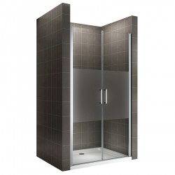 KAYA porte de douche verre transparent