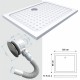 SOFIA Cabine de douche + receveur 80x120 cm
