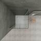 SOFIA Cabine de douche à accès large avec des portes pivotantes et pliantes 