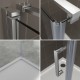HELENA Cabine de douche hauteur 190 cm pivotante  + 1 paroi fixe
