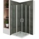 SOFIA Cabine de douche H190 cm portes pliantes pivotantes