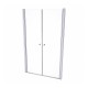Porte de douche verre transparent