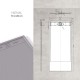 HIEMAL blanc 70 x 180