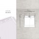 HIEMAL blanc 80 x 90