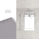 HIEMAL blanc 80 x 120