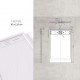 HIEMAL blanc 80 x 120