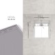 HIEMAL blanc 90 x 90